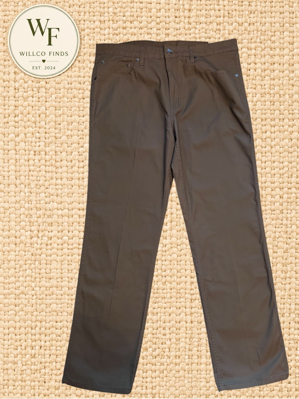 Magellan Outdoors Men’s 34x32 Water Repellent Flex Stretch 5 Pocket Pants NWT